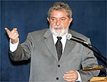 O presidente Lula, que mandou a PF investigar as denncias