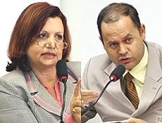Os advogados Maria Cristina de Souza Rachado e Srgio Wesley da Cunha