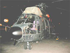 Helicptero do Exrcito que ser usado pela Polcia Militar de So Paulo contra o PCC