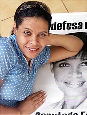 A vereadora Sandra Arantes do Nascimento, filha de Pelé