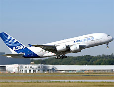 A380, o maior avio de passageiros do mundo