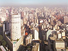 Vista da regio da Consolao (centro), onde a Inpar entregou 399 unidades do hotel Formule 1 em 2003