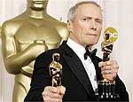 Clint Eastwood, que levou prmio de melhor diretor