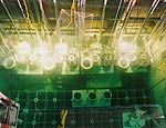 Imagem de arquivo mostra instalaes de reator nuclear