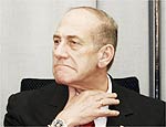 Ehud Olmert admite decepo com resultado das eleies