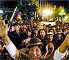 Bolivianos comemoram<br>decreto em La Paz