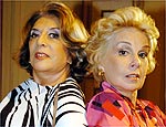 Carmen Vernica e ris Bruzzi fazem sucesso em "Belssima"