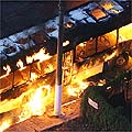 Ônibus incendiados