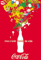 Mdia exterior da Coca-Cola