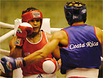 Washington Silva durante luta
