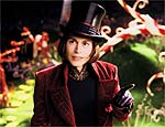 Johnny Depp vive Willy Wonka