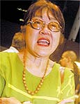 A diretora Tizuka Yamasaki