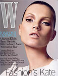Kate Moss ser capa de novembro da "W"