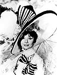 Audrey Hepburn no filme "My Fair Lady" de 64