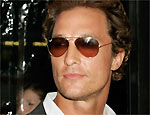 O ator americano Matthew McConaughey, 36