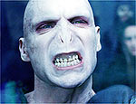 Imagem de Lorde Voldemort no novo filme de Harry Potter