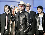 Grupo irlands U2 foi o grande vencedor da noite