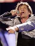 Mick Jagger empolga pblico em Copacabana