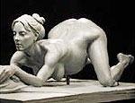 Escultura mostra como teria sido o parto de Britney Spears