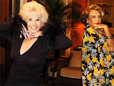 Personagens Guida Guevara e Mary Montilla gravam show de vedetes em "Belssima"
