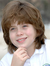 Pedro Malta, 12, interpreta Felipe