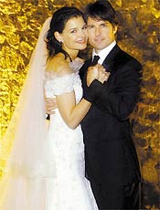 Tom Cruise e Katie Holmes se casaram em um castelo em Roma