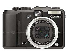 Cmera Canon Powershot G7, com resoluo de 10 Mpixels