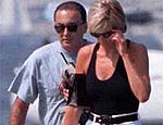 Dodi al Fayed e Lady Di, mortos em acidente, em 1997