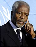 Kofi Annan fez visita surpresa ao Iraque