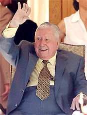 O ex-ditador chileno Augusto Pinochet que morreu aos 91 anos
