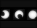 Spirit fotografa eclipse solar em Marte, causado por Fobos