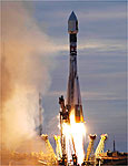 Foguete Soyuz-Fregat leva a sonda Venus Express ao espao