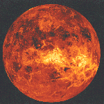 Imagem mostra detalhes da superfcie venusiana, vistos pela sonda Magellan