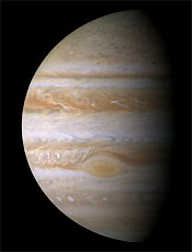 Imagem de Jpiter obtida pela sonda Cassini