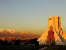 Monumento Azadi, carto postal de Teer
