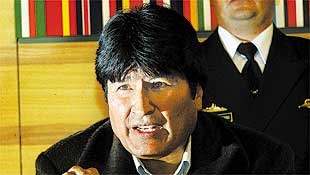 O presidente Evo Morales d entrevista em Viena, onde comea hoje a 4 Cpula Unio Europia-Amrica Latina/Caribe