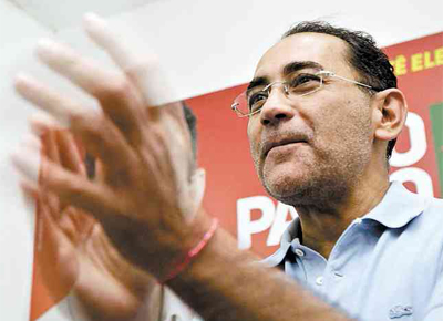Joo Paulo Cunha, candidato a prefeito de Osasco (SP), disse  noite, ao inaugurar seu comit de campanha, que  preciso aguardar os votos dos outros ministros do Supremo