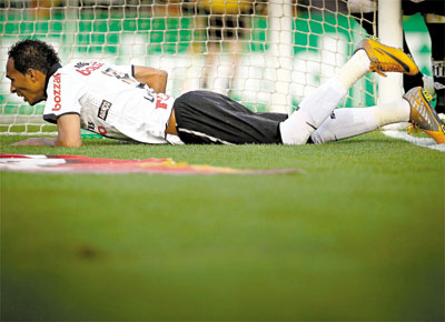 <b>QUEDA:</b> Aps 17 rodadas, Corinthians perde a liderana, agora nas mos do Vasco