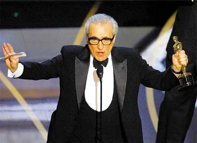 Martin Scorsese recebeu o Oscar de melhor diretor com o longa-metragem 'Os Infiltrados'