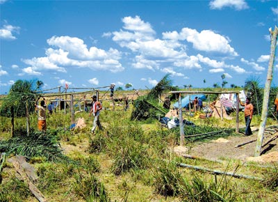 <b>Invaso de oportunidade:</b> MST monta acampamento em fazenda do Opportunity no Par, invadida por mil sem-terra