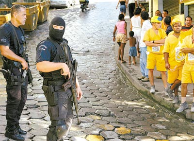 Ao no morro Pavo-Pavozinho (Rio de Janeiro) que deteve Adauto Gonalves, acusado de gerir trfico na favela