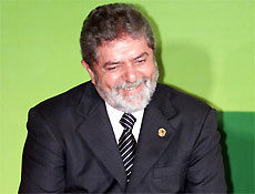 Lula em evento no Planalto; clique e veja as imagens que marcaram o incio do governo