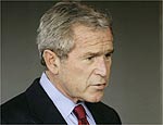 Bush, em Washington, visita soldados feridos na guerra