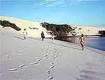 Paisagem de dunas domina Lenis Maranhenses