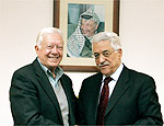 Jimmy Carter felicita Abbas, novo presidente da ANP