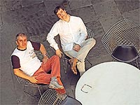 Marcelo Lucato ( esq.) e Danilo Martins, diretores de criao da McCann Erickson