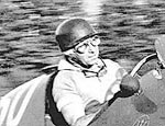 O argentino Fangio, primeiro a ganhar cinco ttulos na F-1