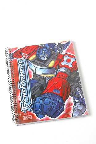 Caderno Transformers