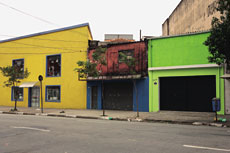 Casas pintadas depois da lei Cidade Limpa