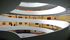 Interior do Guggenheim, em Nova York